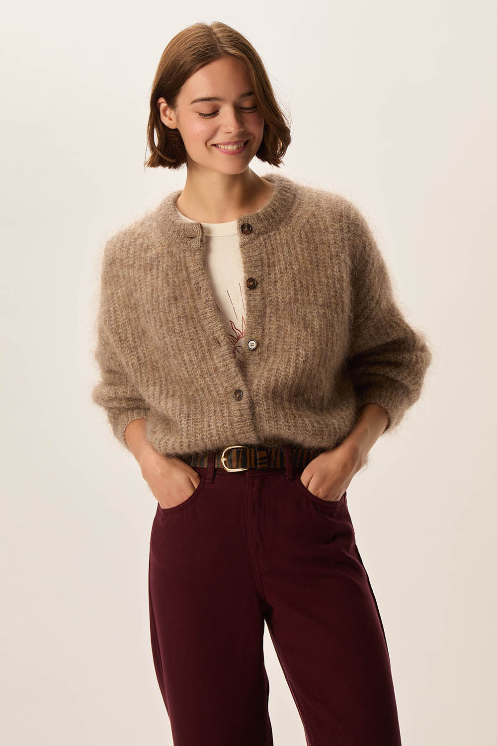 Des Petits Hauts ALMA Cardigan LOUP