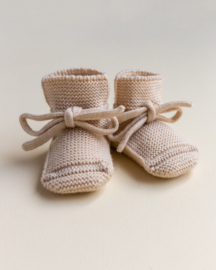 Hvid booties Oat