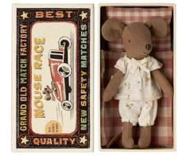 Maileg Big sister mouse in matchbox