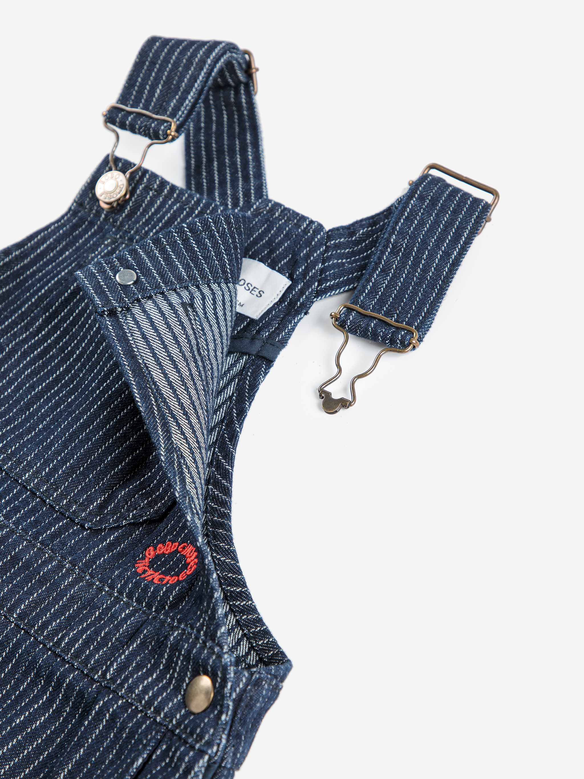 Bobo Choses Tic Tac Toe denim dress
