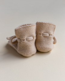 Hvid booties Oat
