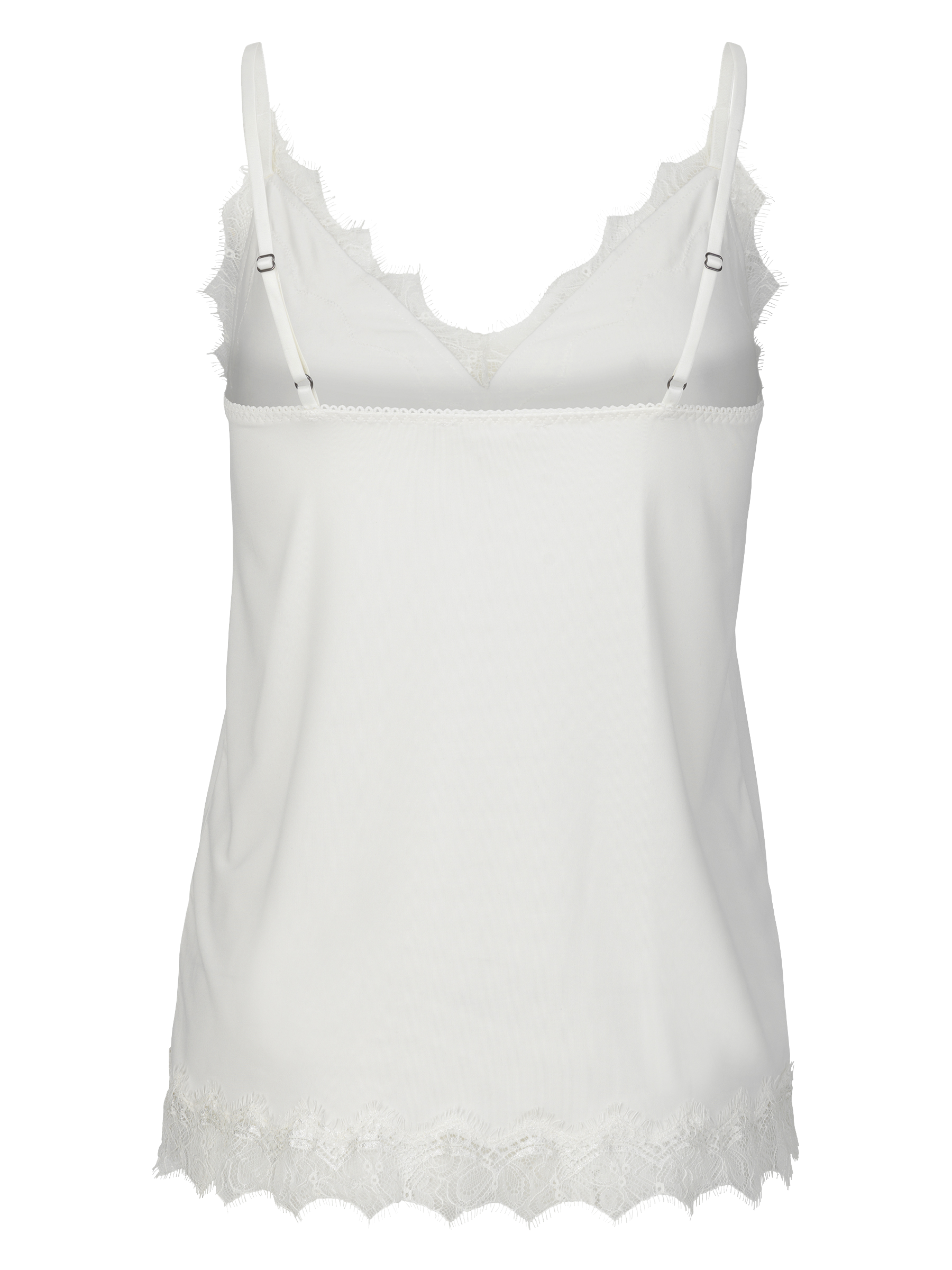Rosemunde RWBillie SL Lace Strap Top ivory