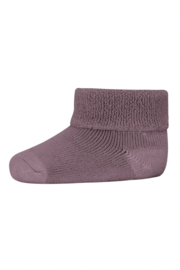 MP Denmark wool/cotton socks dark purple dove