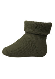 MP Denmark wool baby socks ivy green