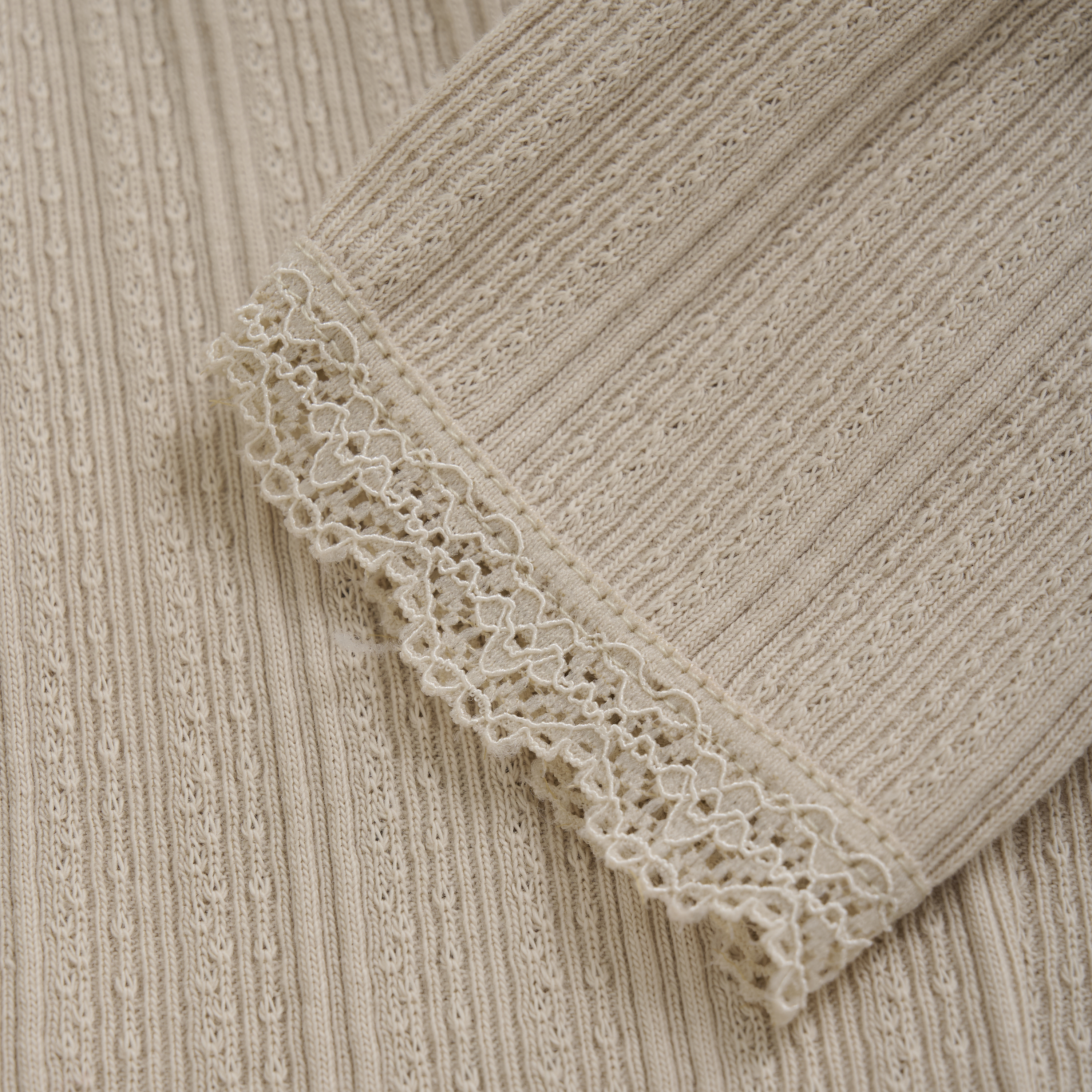 enfant leggings pointelle French Oak