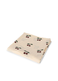 Konges Slojd big muslin swaddle Ma grande cerise