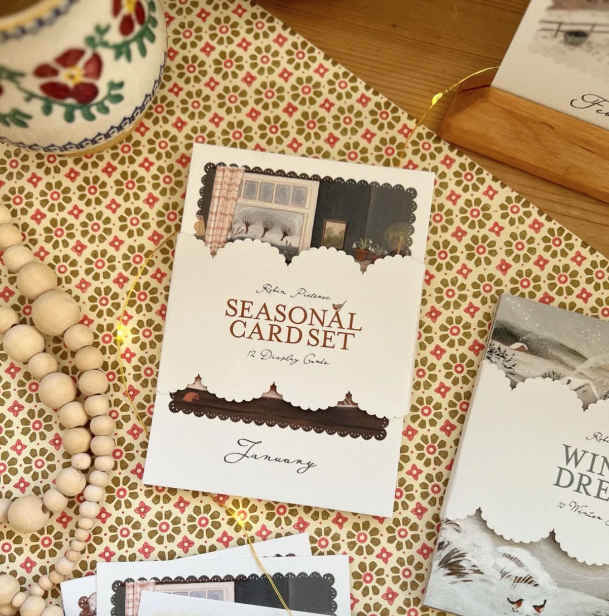 Robin Pieterse Seasonal Card Set Display