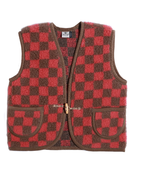 Alwero Bodywarmer Alpen Junior Light Coral Camello