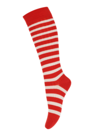 MP Denmark Elis knee socks tomato