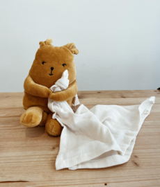 Fabelab fabbie music box bear ochre
