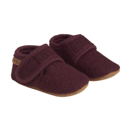 EnFant baby wool slippers winetasting