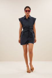 By Bar ollie poplin suit midnight