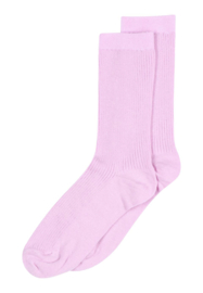 MP Denmark Fine cotton rib socks Fragrant Lilac