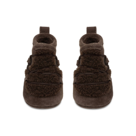 Mavies Teddy Boots Dark Brown