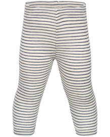 Engel baby legging wol zijde natural navy blue