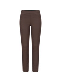 Lanius slim fit broek espresso