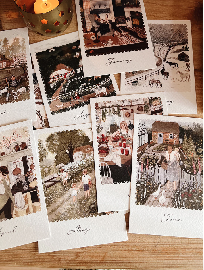 Robin Pieterse Seasonal Card Set Display