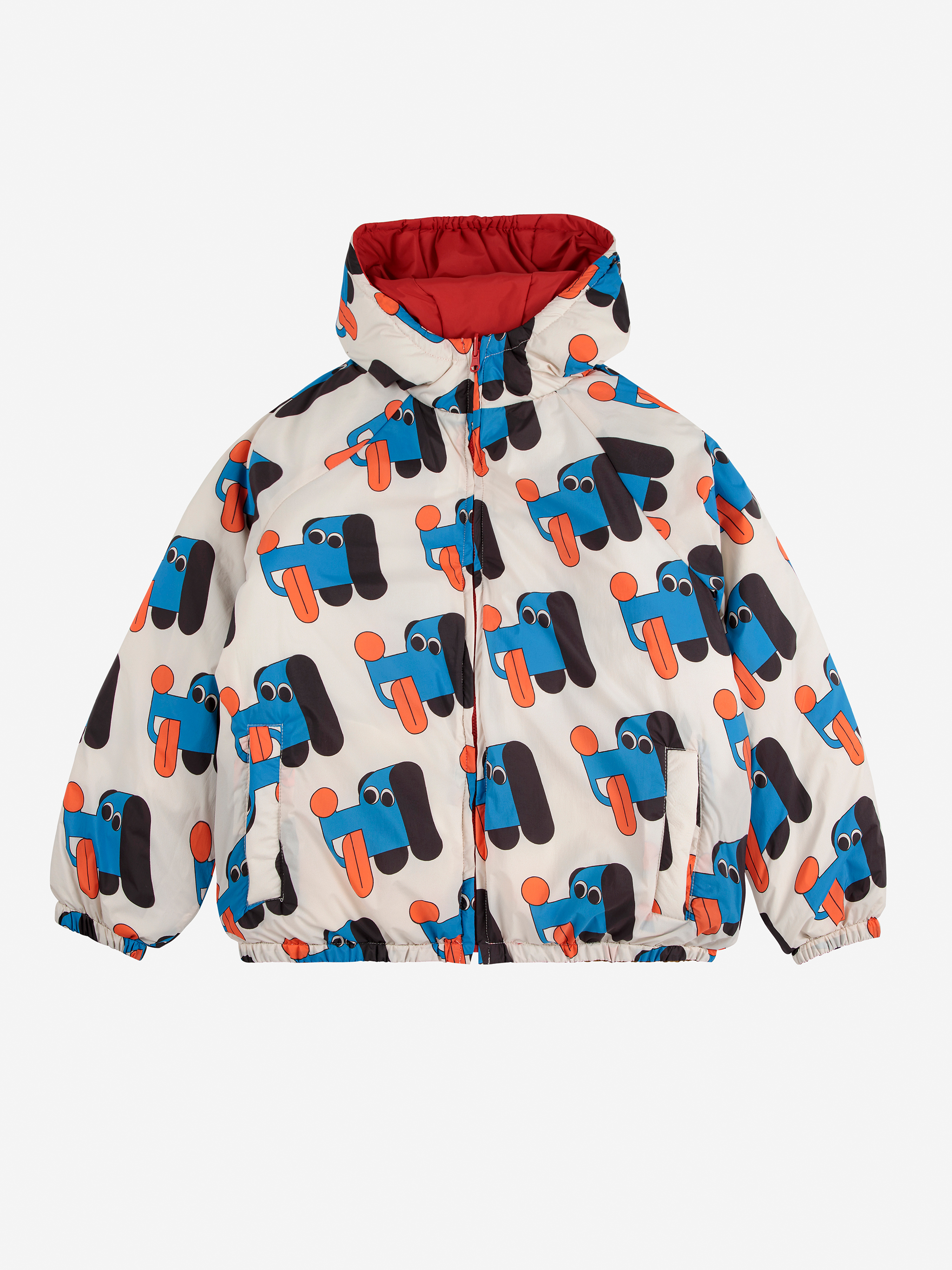 Bobo Choses Doggy Mate all over reversible anorak