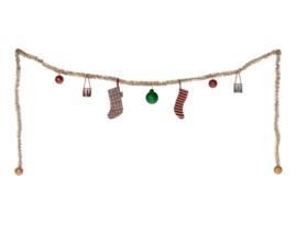 Maileg Christmas garland, Large - Gold