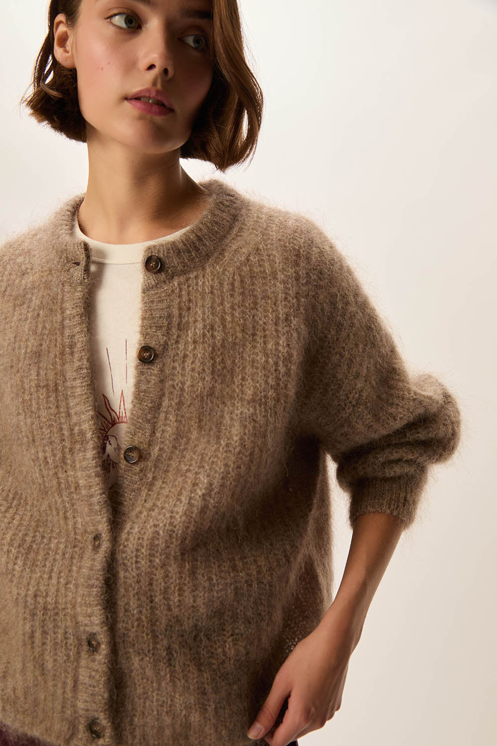 Des Petits Hauts ALMA Cardigan LOUP