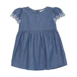 Enfant Dress chambray blue denim