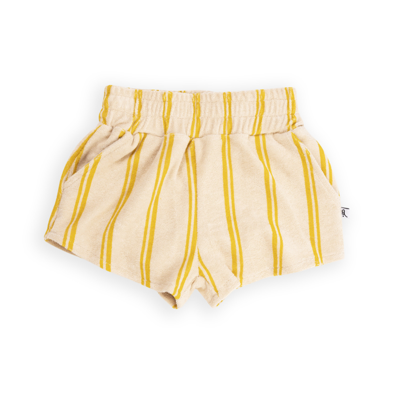 CarlijnQ Stripes yellow shorts