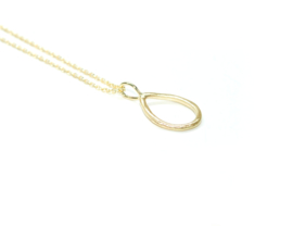 Alix hanger, 18kt geel goud