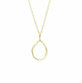 Alix hanger, 18kt geel goud