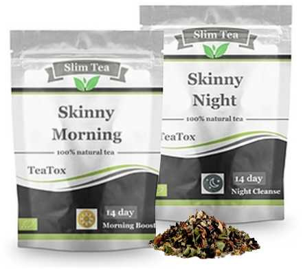 Teatox-kuur- Skinny morning + Skinny evening