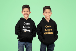 Pixeline hoodie Giraffe #black