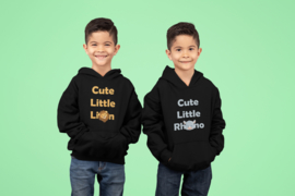 Pixeline hoodie Lion #black