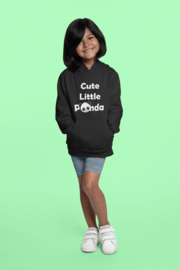 Pixeline hoodie Panda #black