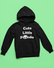 Pixeline hoodie Panda #black