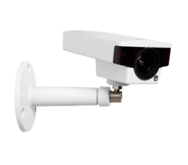 Axis M1145-L, indoor, HDTV, day/night, varifocal 3-10mm, P-iris lens, 1080p, videomotion detection, led, IR up to 15m, alarm