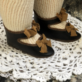 Poppenschoenen schoenen voor Jumeau pop nr. 9