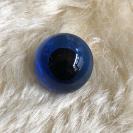 Glazen berenogen blauw
