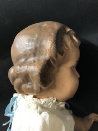 Composiet pop 41 cm uit circa 1940-1950, voor verzameling.