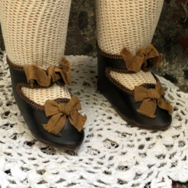 Poppenschoenen schoenen voor Jumeau pop nr. 9