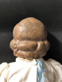 Composiet pop 41 cm uit circa 1940-1950, voor verzameling.