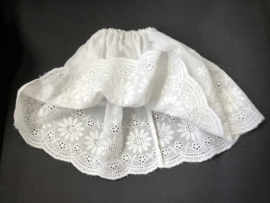 Petticoat onderrok onderjurk 23 cm lang voor poppen.