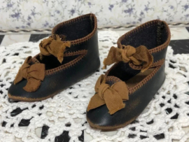 Poppenschoenen schoenen voor Jumeau pop nr. 8