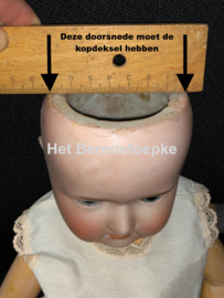 Ronde kopdeksel van karton