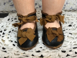 Poppenschoenen schoenen voor Jumeau pop nr. 8