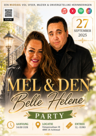 Entree Mel en Den Party 27 September 2026