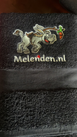 Mel en Den Handdoek ( donker blauw )