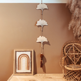 Wooden Decoration Ginkgo