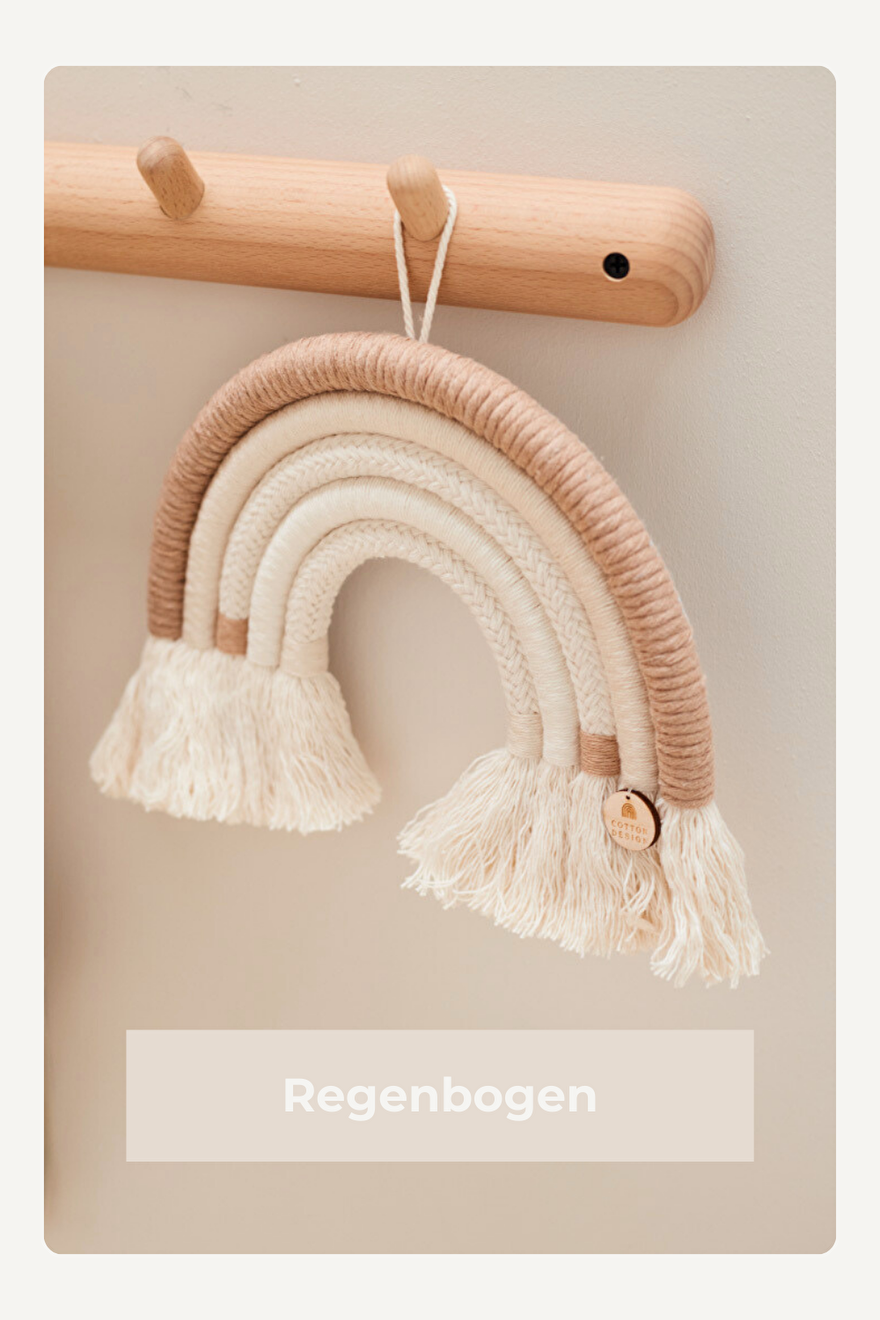 Handgemaakte regenbogen van Cotton Design