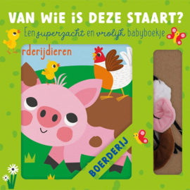 Knuffelboekje | Van wie is deze staart? Boerderijdieren