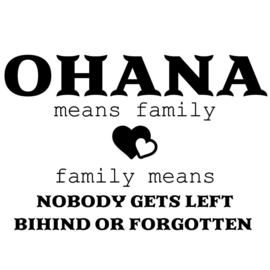 Muursticker | Ohana