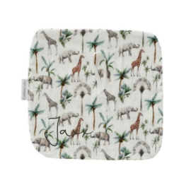 Speendoekje met naam | 2 kleuren